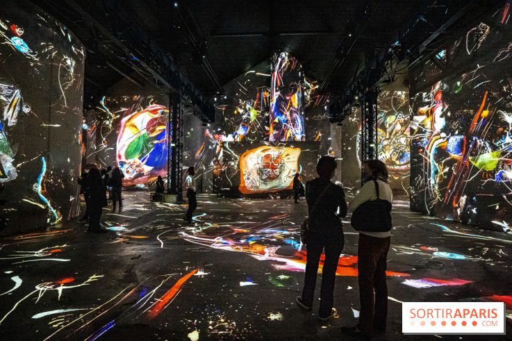 Exposition Kandinsky à l’Atelier des Lumières