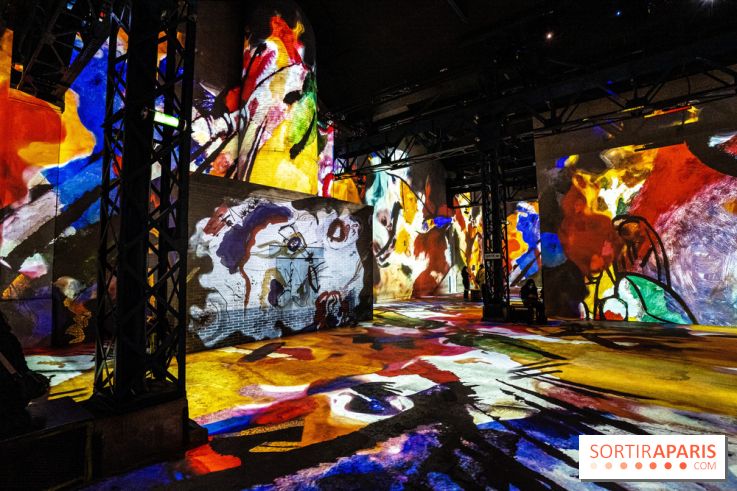 Exposition Kandinsky à l’Atelier des Lumières