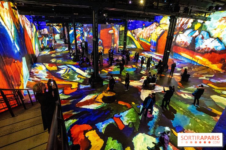 Exposition Kandinsky à l’Atelier des Lumières