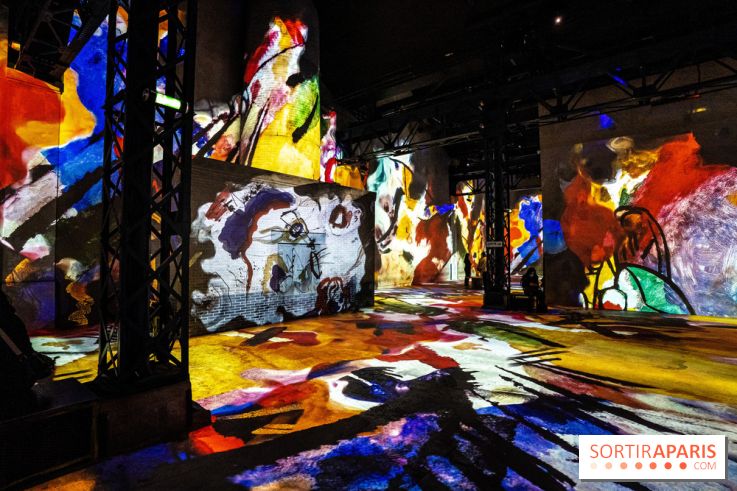 Exposition Kandinsky à l’Atelier des Lumières