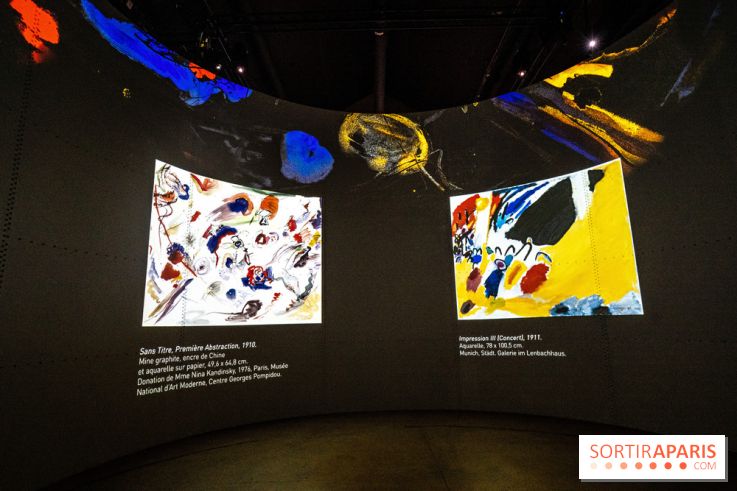 Exposition Kandinsky à l’Atelier des Lumières