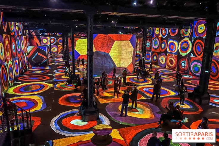 Exposition Kandinsky à l’Atelier des Lumières