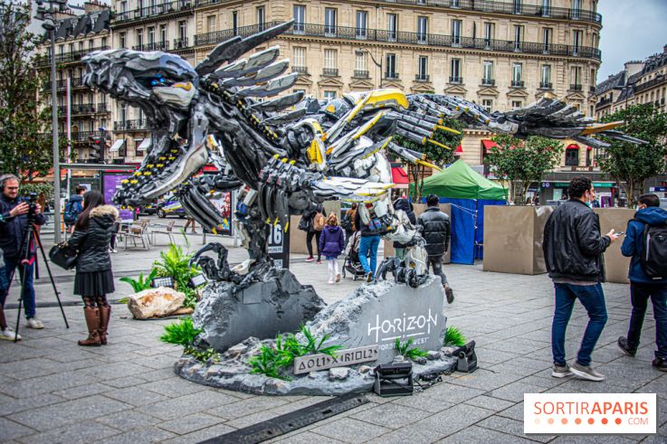 Horizon Forbidden West : l'exposition dans le métro parisien - nos photos