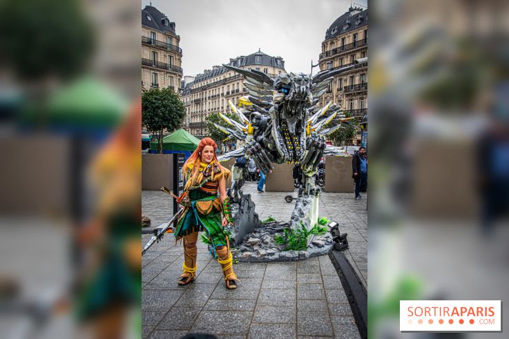 Horizon Forbidden West : l'exposition dans le métro parisien - nos photos