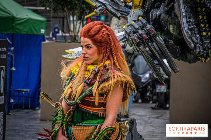 Horizon Forbidden West : l'exposition dans le métro parisien - nos photos