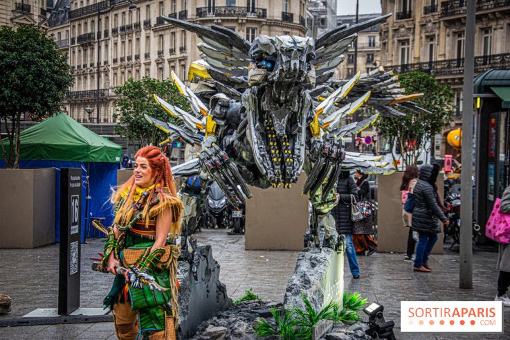 Horizon Forbidden West : l'exposition dans le métro parisien - nos photos