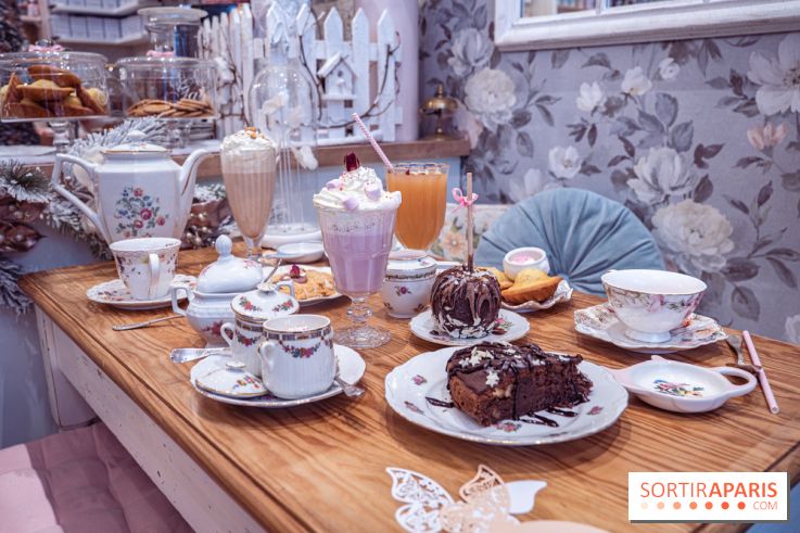 Le Jardin de Mademoiselle en mode Fête foraine sous la neige 