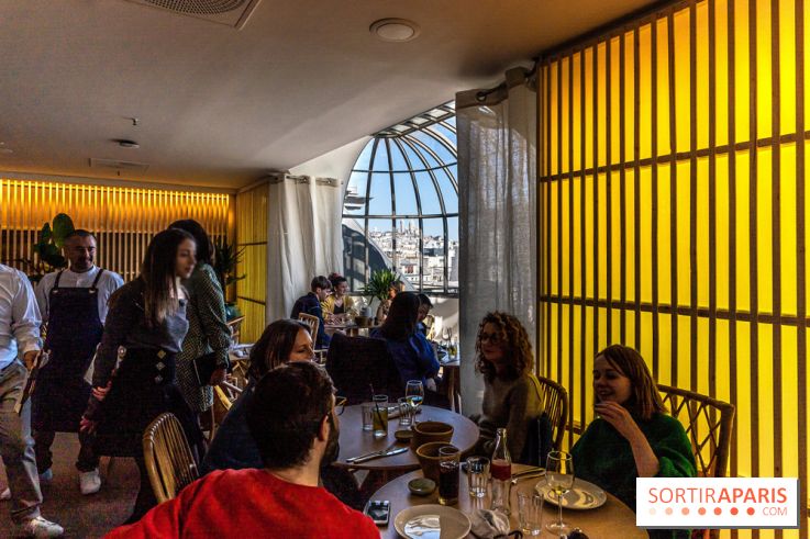 Bleu Coupole restaurant du Printemps 