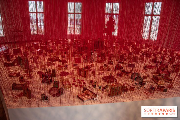 Carte blanche à Chiharu Shiota au Musée Guimet