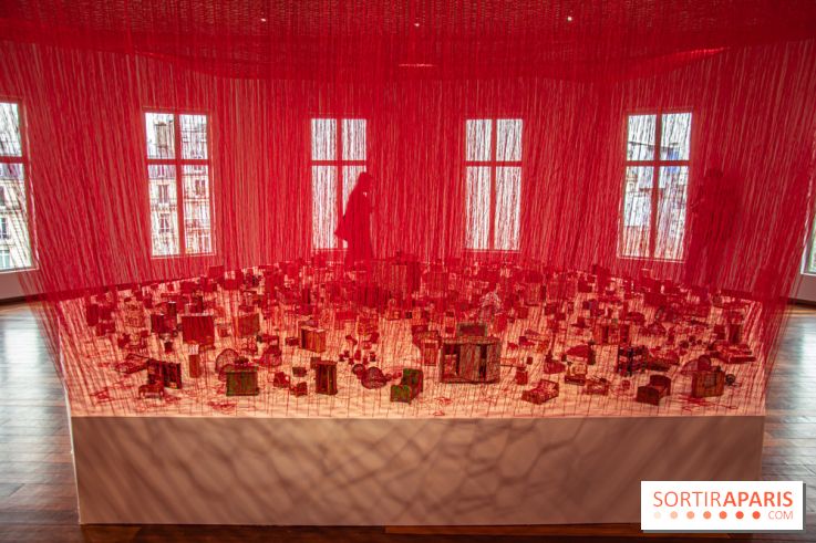 Carte blanche à Chiharu Shiota au Musée Guimet