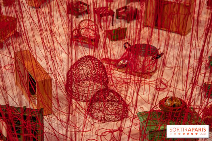 Carte blanche à Chiharu Shiota au Musée Guimet
