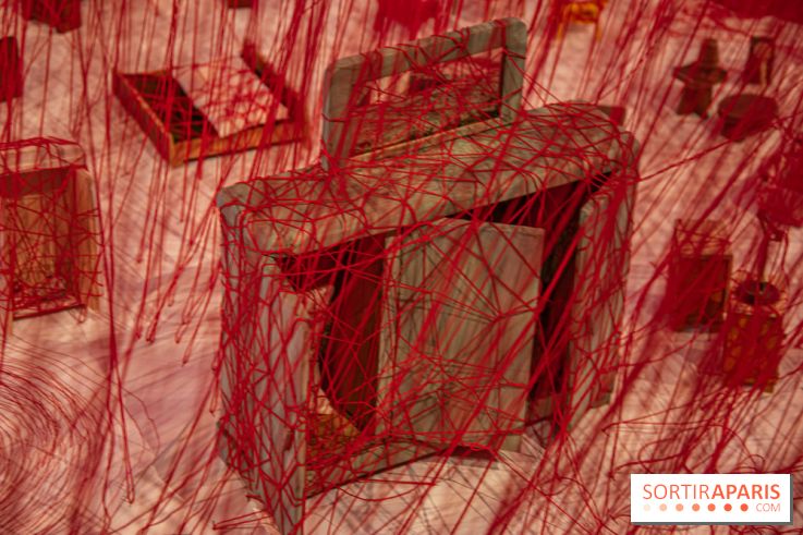Carte blanche à Chiharu Shiota au Musée Guimet
