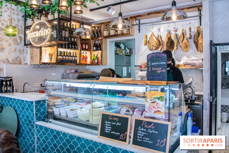 Toscanino, le restaurant de schiacciate en mode street food de la rue Mouffetard