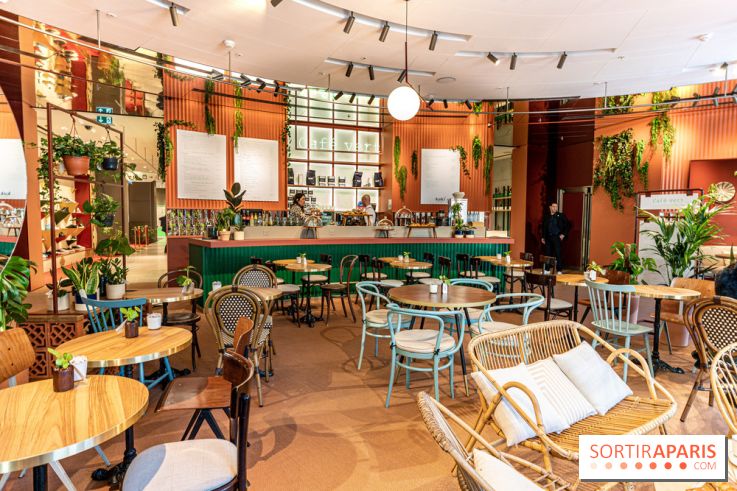 Le Café Vert du Printemps Haussmann 