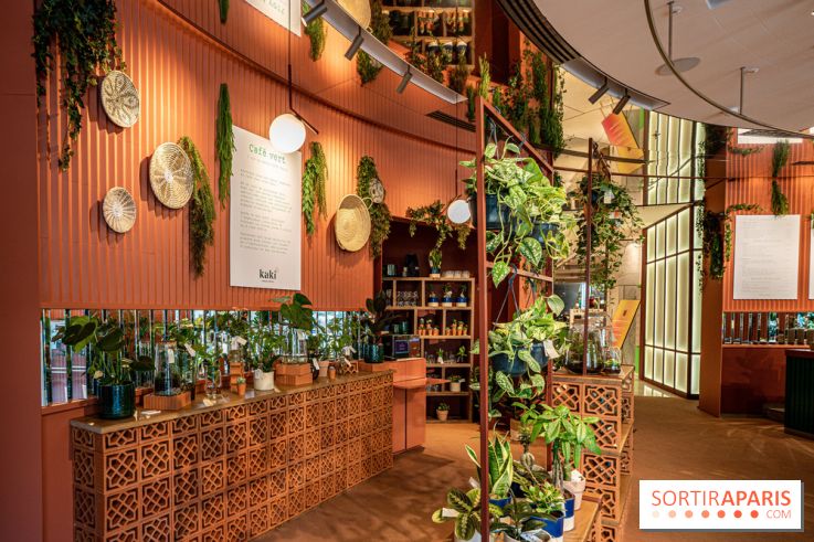 Le Café Vert du Printemps Haussmann 