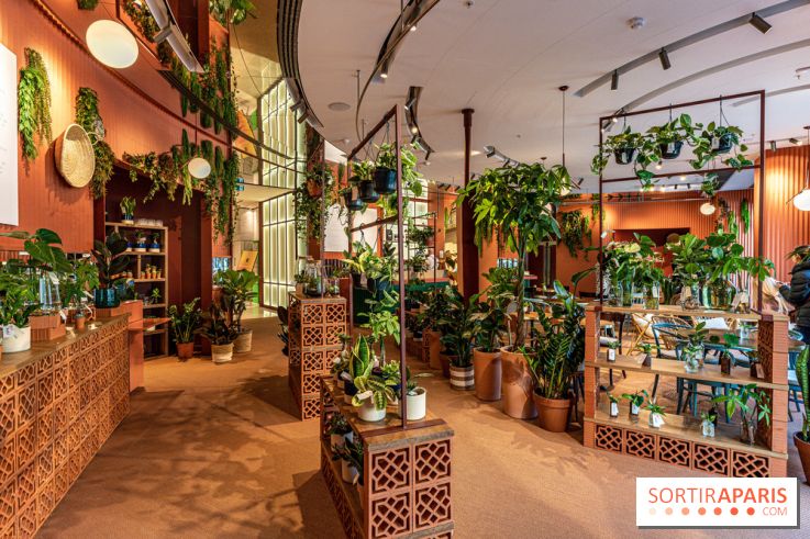 Le Café Vert du Printemps Haussmann 