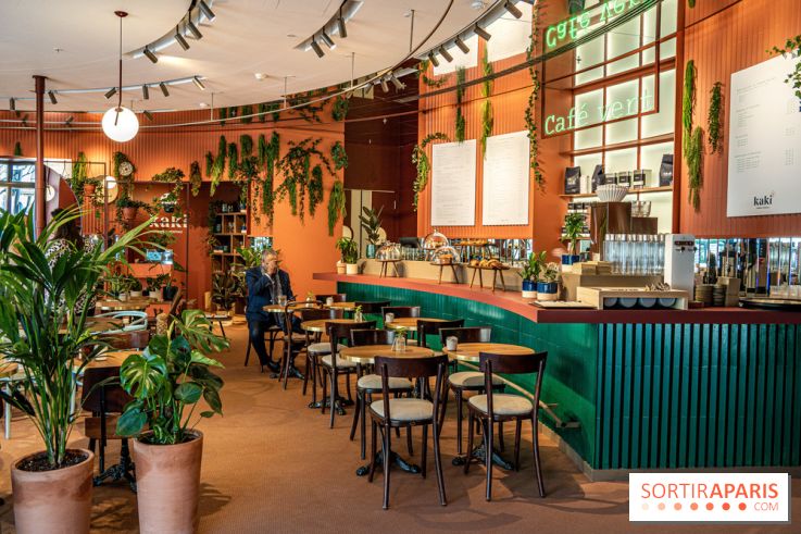 Le Café Vert du Printemps Haussmann 