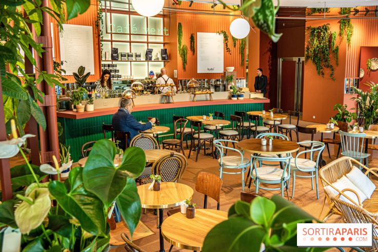 Le Café Vert du Printemps Haussmann 