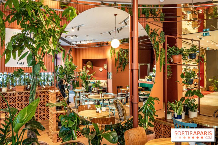 Le Café Vert du Printemps Haussmann 