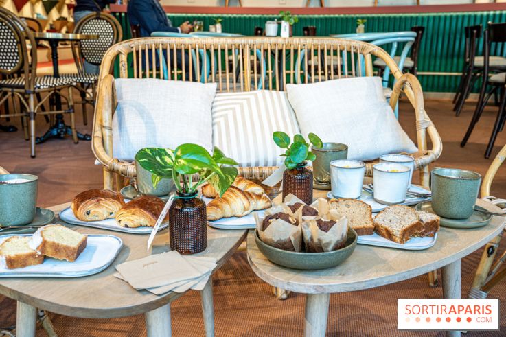 Le Café Vert du Printemps Haussmann 