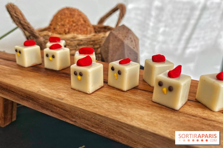 Les chocolats de Pâques géométriques 2022 de Choco au Carré