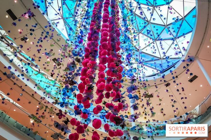 Les bouteilles à la mer, l'exposition poétique et florale autour de la pollution à Beaugrenelle