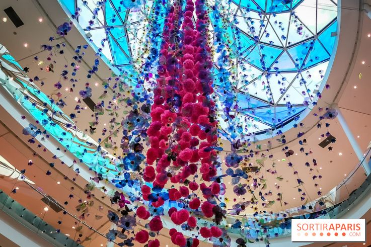 Les bouteilles à la mer, l'exposition poétique et florale autour de la pollution à Beaugrenelle