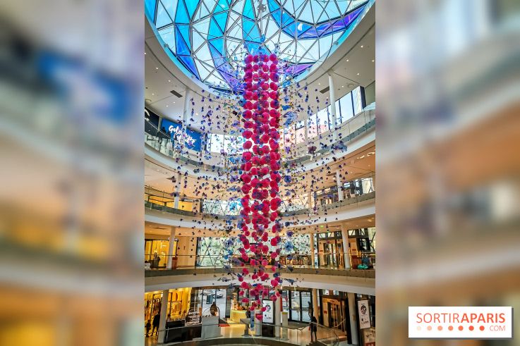 Les bouteilles à la mer, l'exposition poétique et florale autour de la pollution à Beaugrenelle