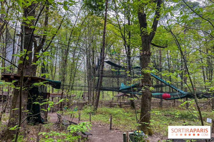 Aventure Floreval, l'accrobranche canon aux portes de Paris