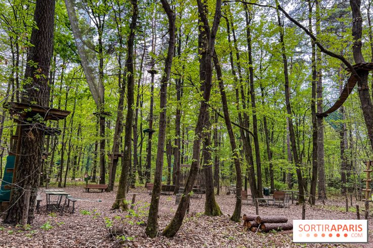 Aventure Floreval, l'accrobranche canon aux portes de Paris