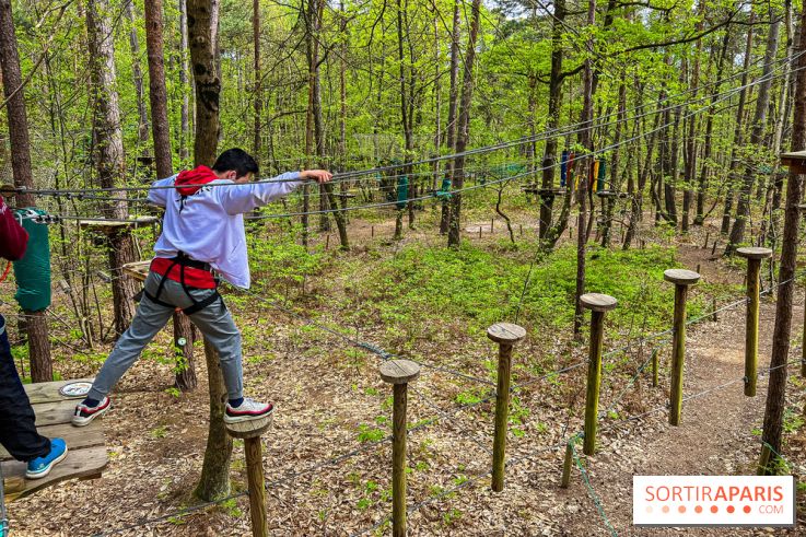 Aventure Floreval, l'accrobranche canon aux portes de Paris