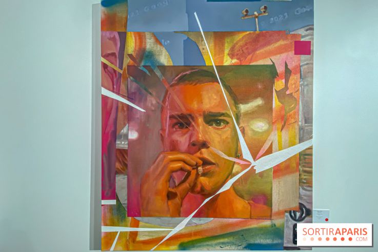 Pop Corn Time, nos photos de l'exposition de toiles et de NFT à la galerie Goldshteyn-Saatort