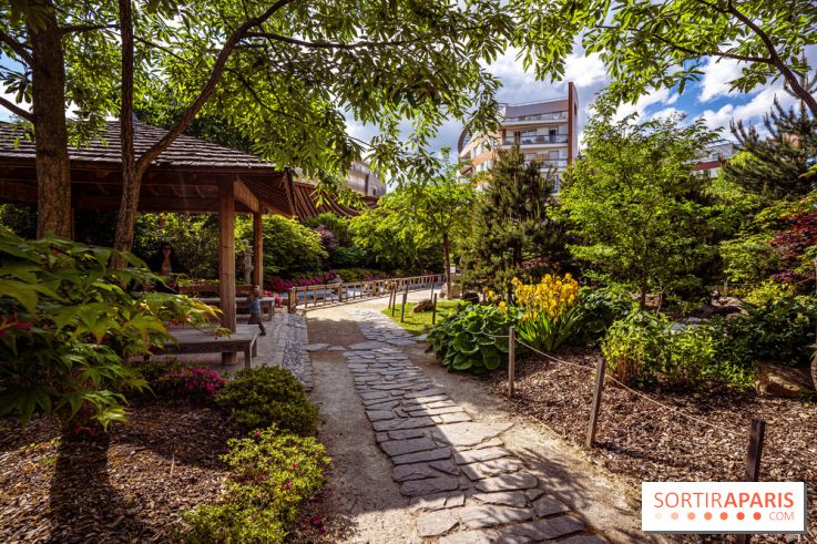 Le Jardin Japonais d'Ichikawa à Issy-les-Moulineaux