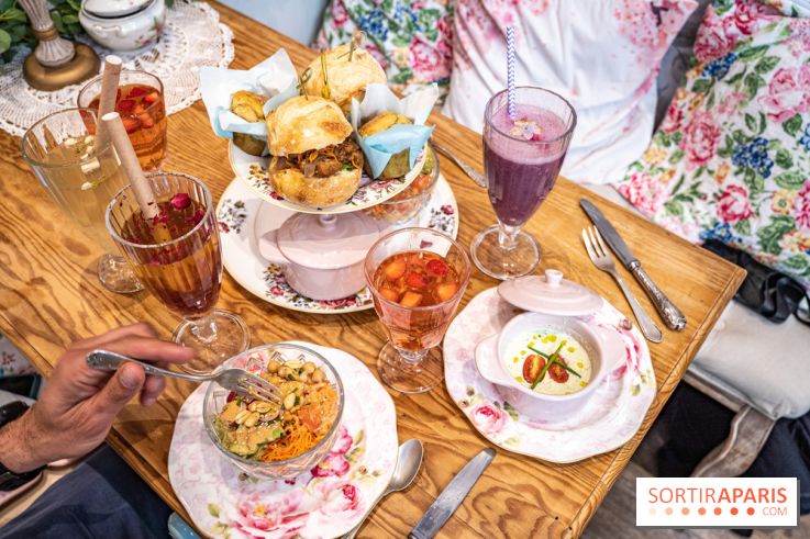 Le brunch du Jardin de Mademoiselle, les photos du menu