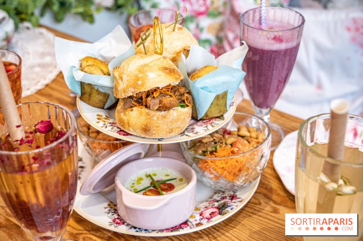 Le brunch du Jardin de Mademoiselle, les photos du menu