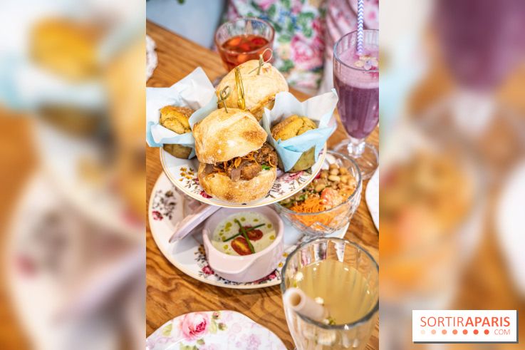 Le brunch du Jardin de Mademoiselle, les photos du menu