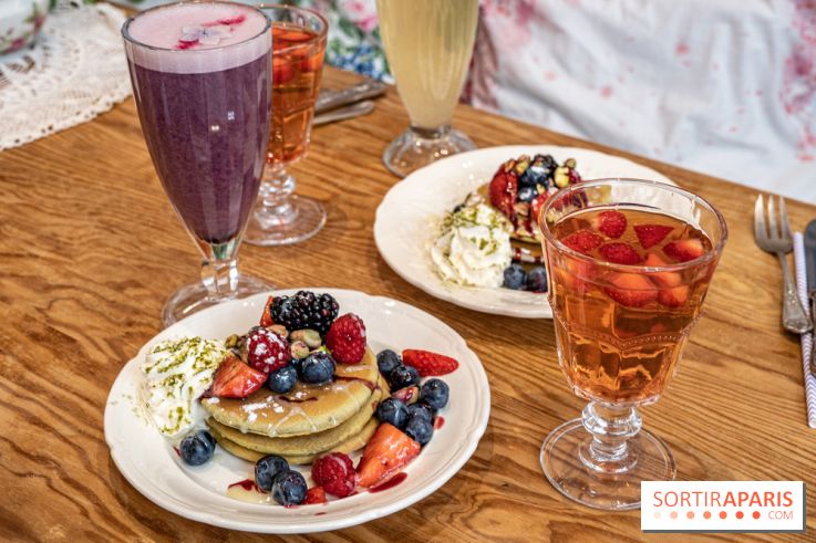 Le brunch du Jardin de Mademoiselle, les photos du menu