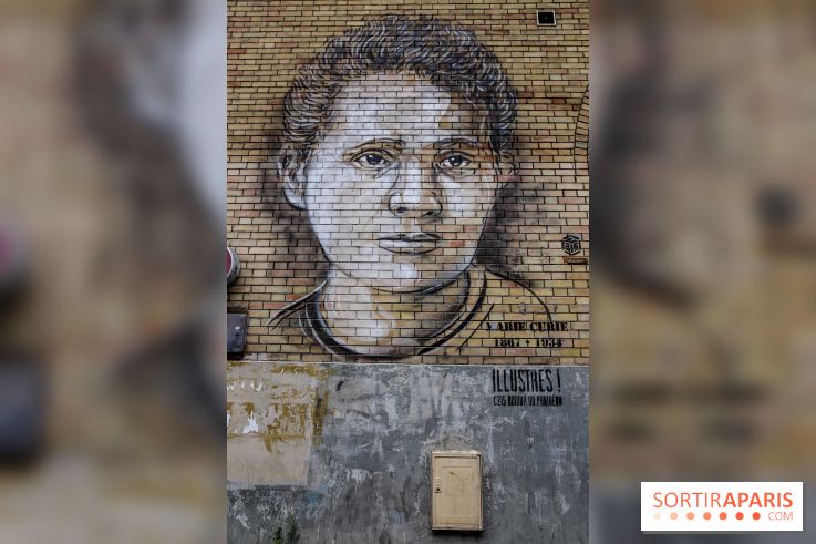 C215 au Musée Curie à Paris