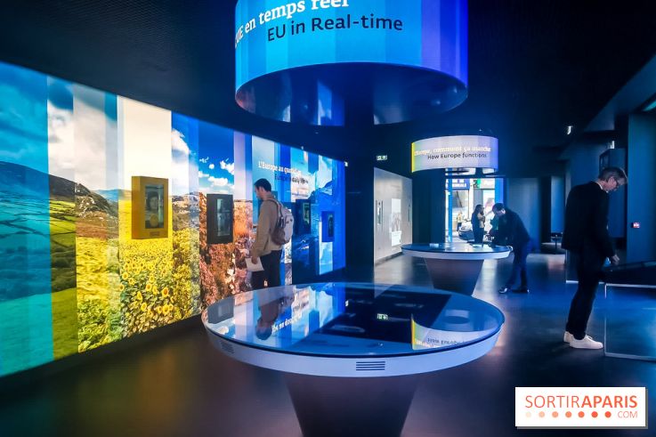 Europa Expérience, un lieu d'exposition gratuit et immersif sur l'Union Européenne à Paris