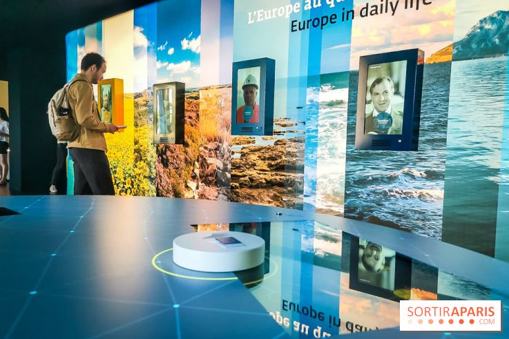 Europa Expérience, un lieu d'exposition gratuit et immersif sur l'Union Européenne à Paris