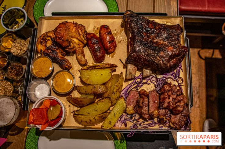 Doppio Malto, le brasseur italien roi de la viande braisée au cœur des 4 Temps, à La Défense