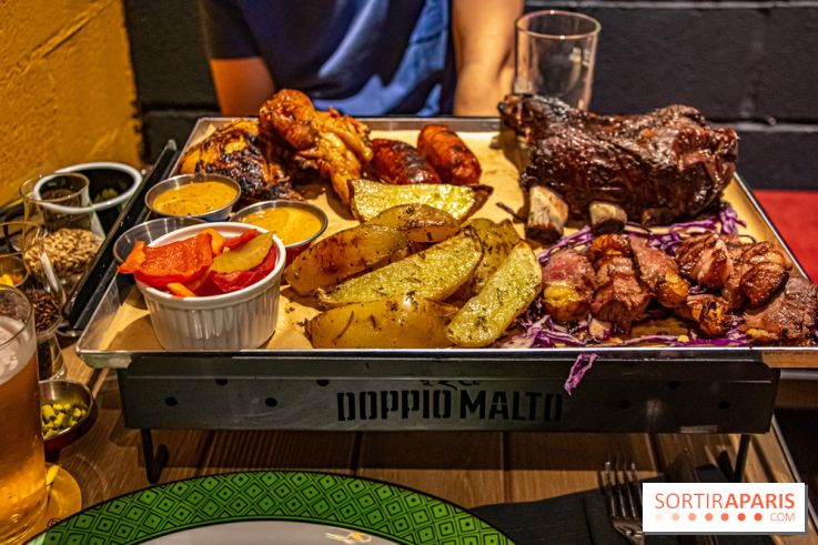 Doppio Malto, le brasseur italien roi de la viande braisée au cœur des 4 Temps, à La Défense