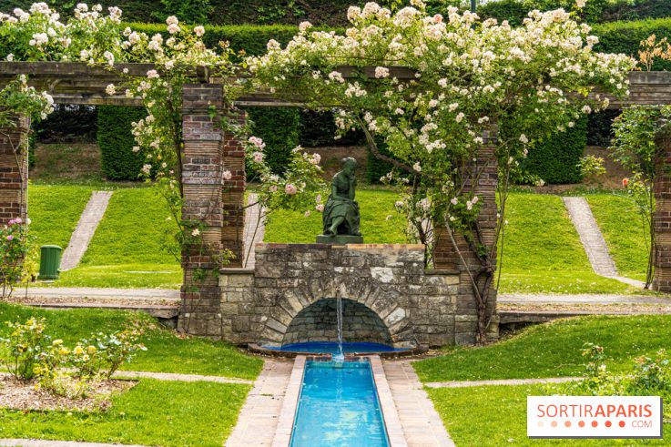 La Roseraie du Parc Lebaudy sur l'Ile de Puteaux