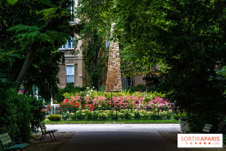 La roseraie du Square René-le-Gall