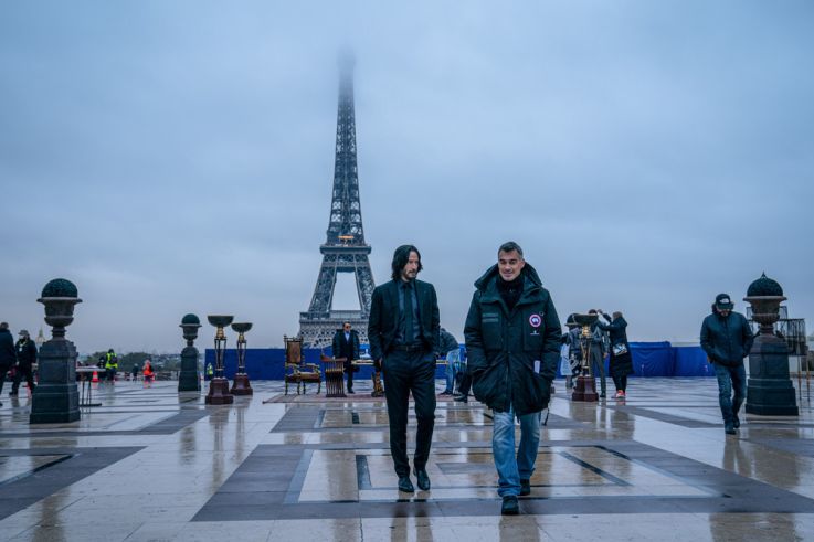 John Wick 4 : les photos du tournage à Paris