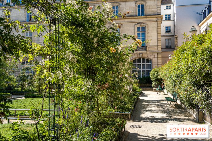 Square Saint-Gilles Grand Veneur, a lovely and secret rose garden in ...