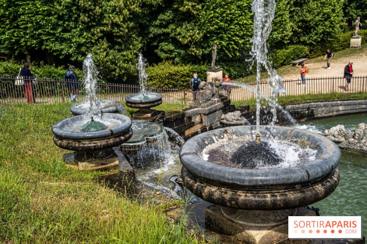 Jeux d'eau au Domaine National de Saint-Cloud