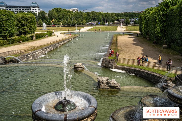 Jeux d'eau au Domaine National de Saint-Cloud