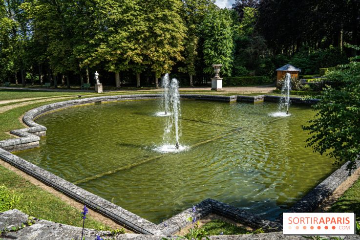 Jeux d'eau au Domaine National de Saint-Cloud