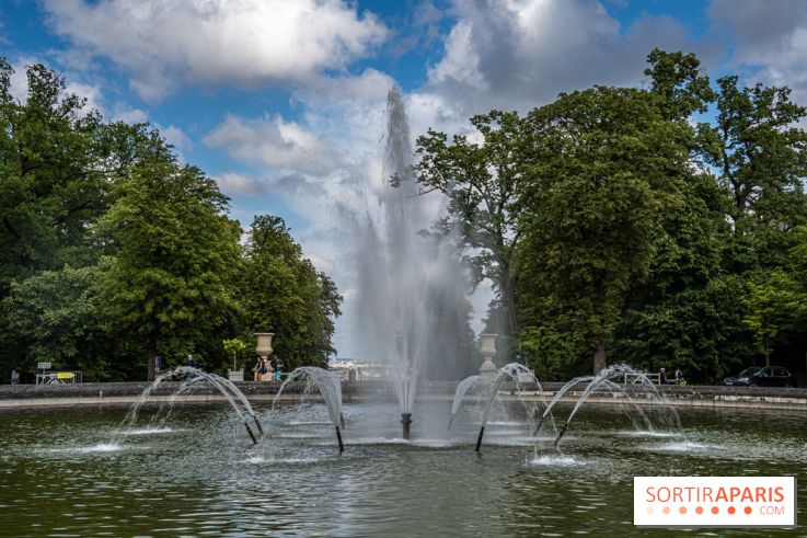 Jeux d'eau au Domaine National de Saint-Cloud
